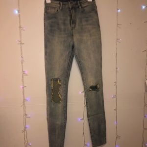 High Rise Skinny Jeans